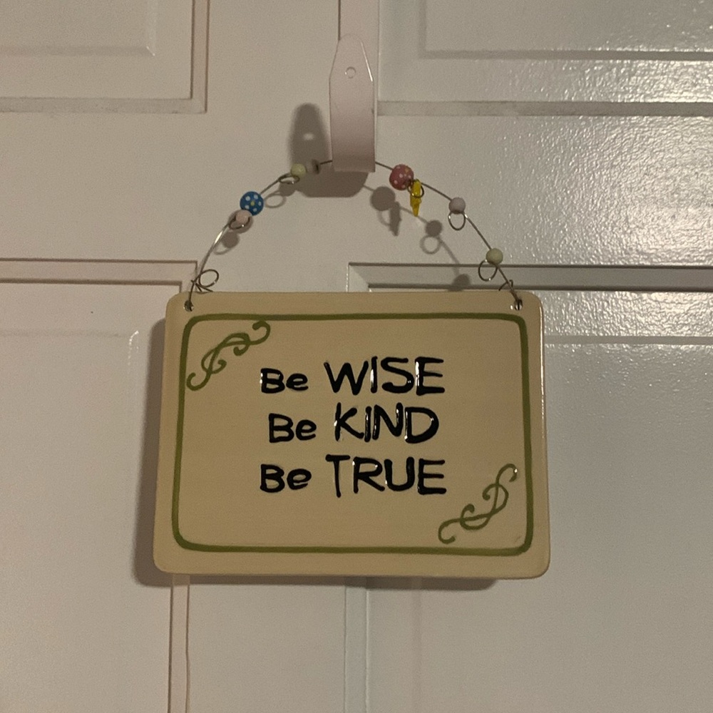 Hanging sign